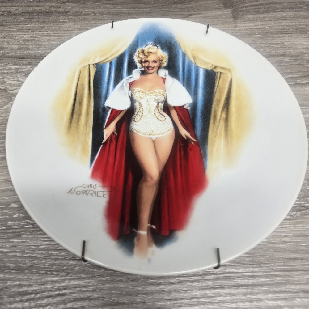 Collector PLATE Delphi Marilyn Monroe Collection "We're Not Married"